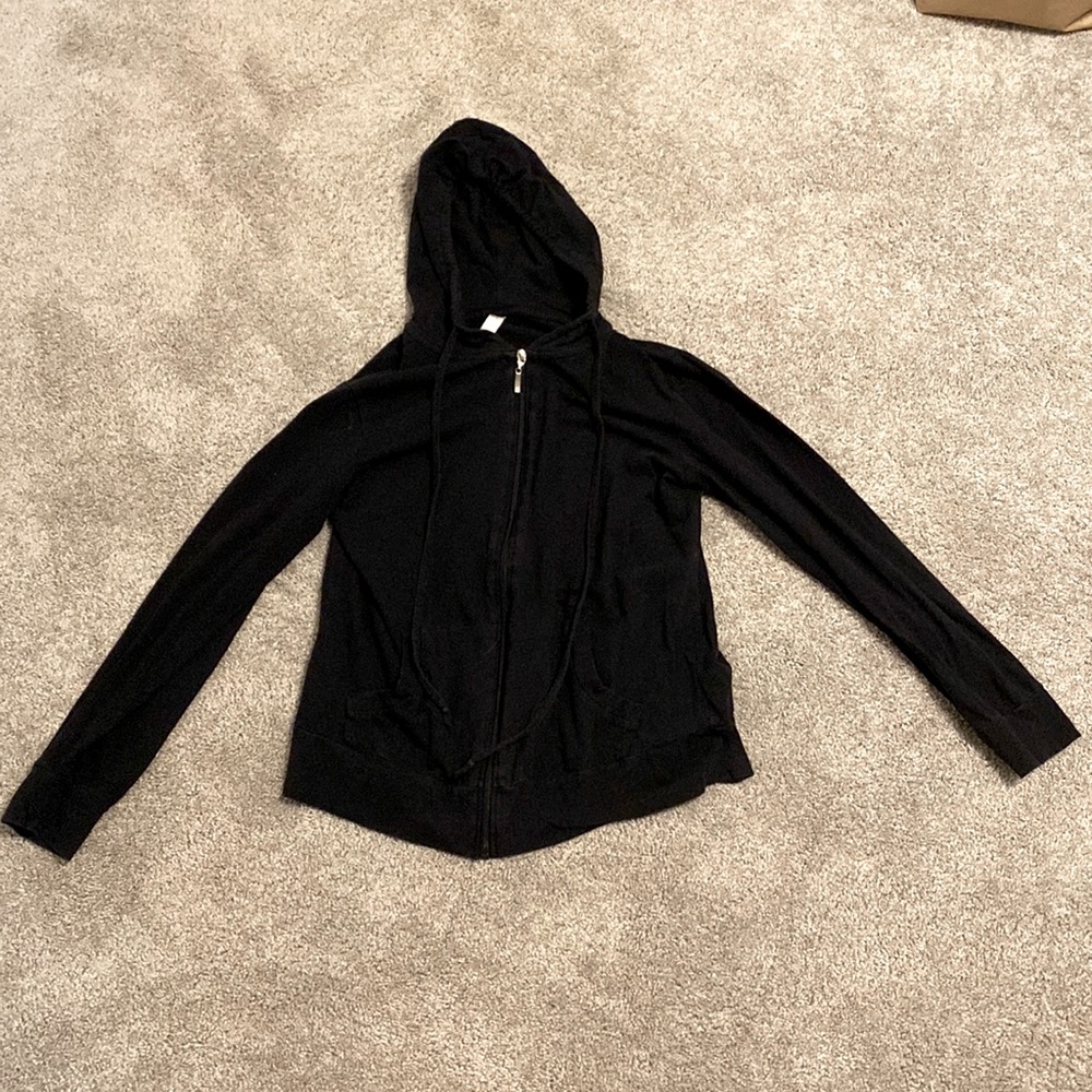 Black, barely worn, cotton